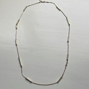 Ann Taylor Elegant Gold Chain Necklace